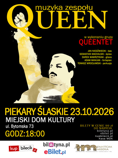 Plakat wydarzenia: Koncert „Queentet” 